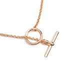 2024 18k Rose Gold Diamond Clou D'H Pendant Necklace w/ Box &amp; Receipt