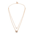 2024 18k Rose Gold Diamond Clou D'H Pendant Necklace w/ Box &amp; Receipt