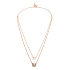 2024 18k Rose Gold Diamond Clou D'H Pendant Necklace w/ Box &amp; Receipt