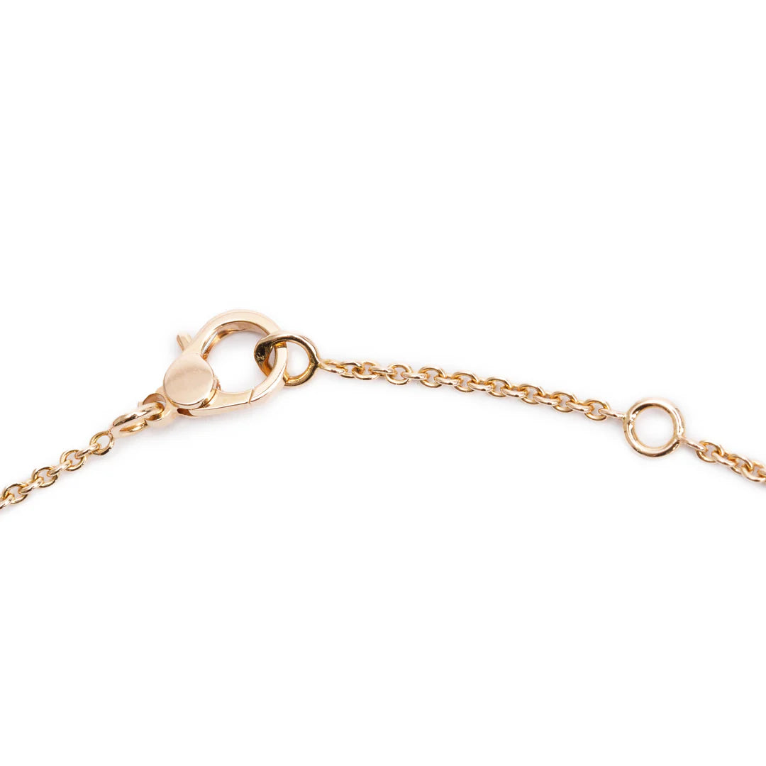 2024 18k Rose Gold Diamond Finesse Pendant Necklace w/ Box &amp; Receipt