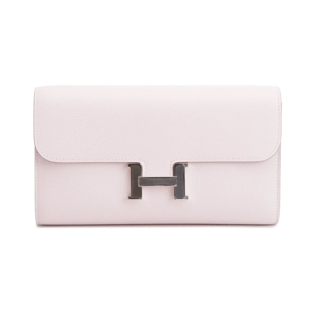 2024 Mauve Pale Veau Evercolor Leather Constance to Go w/ Strap &amp; Box