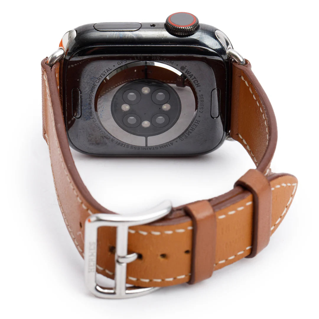 x Apple Stainless Steel Ceramic Series 9 41 MM Smart Watch w/ Box &amp; Extra Strap