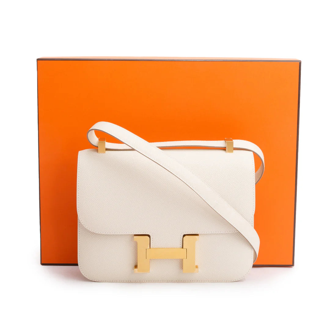 2025 Craie Epsom Leather Constance 24 w/ Box &amp; Receipt