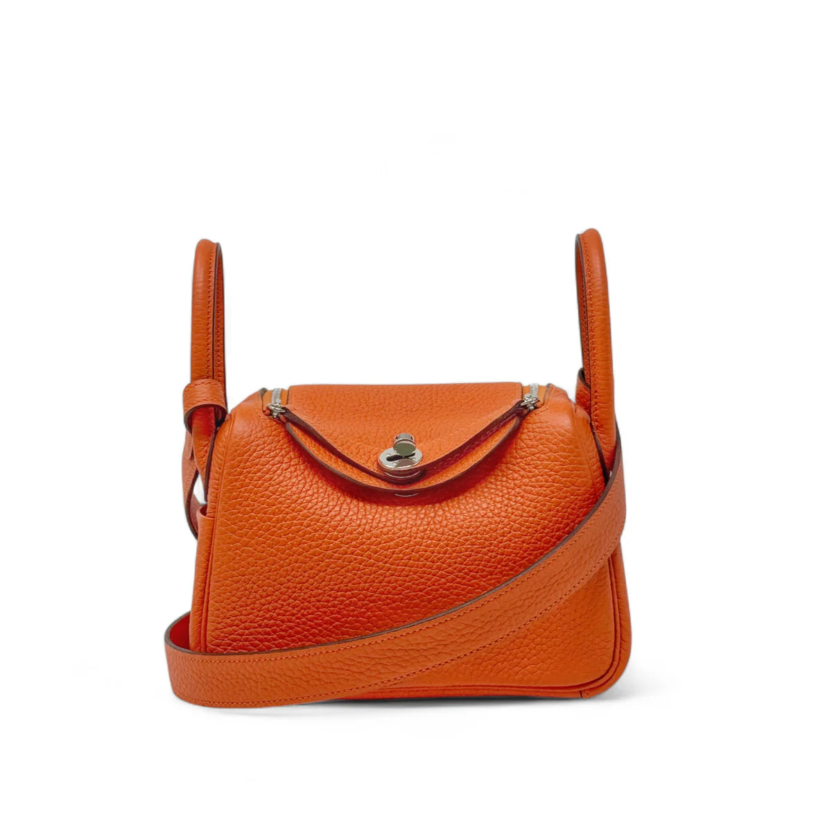 Hermes Feu Clemence Mini Lindy Coeur Cult Core