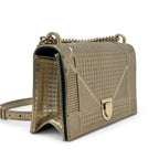 Dior Gold Medium Diorama Flap Coeur Cult Core