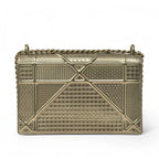 Dior Gold Medium Diorama Flap Coeur Cult Core