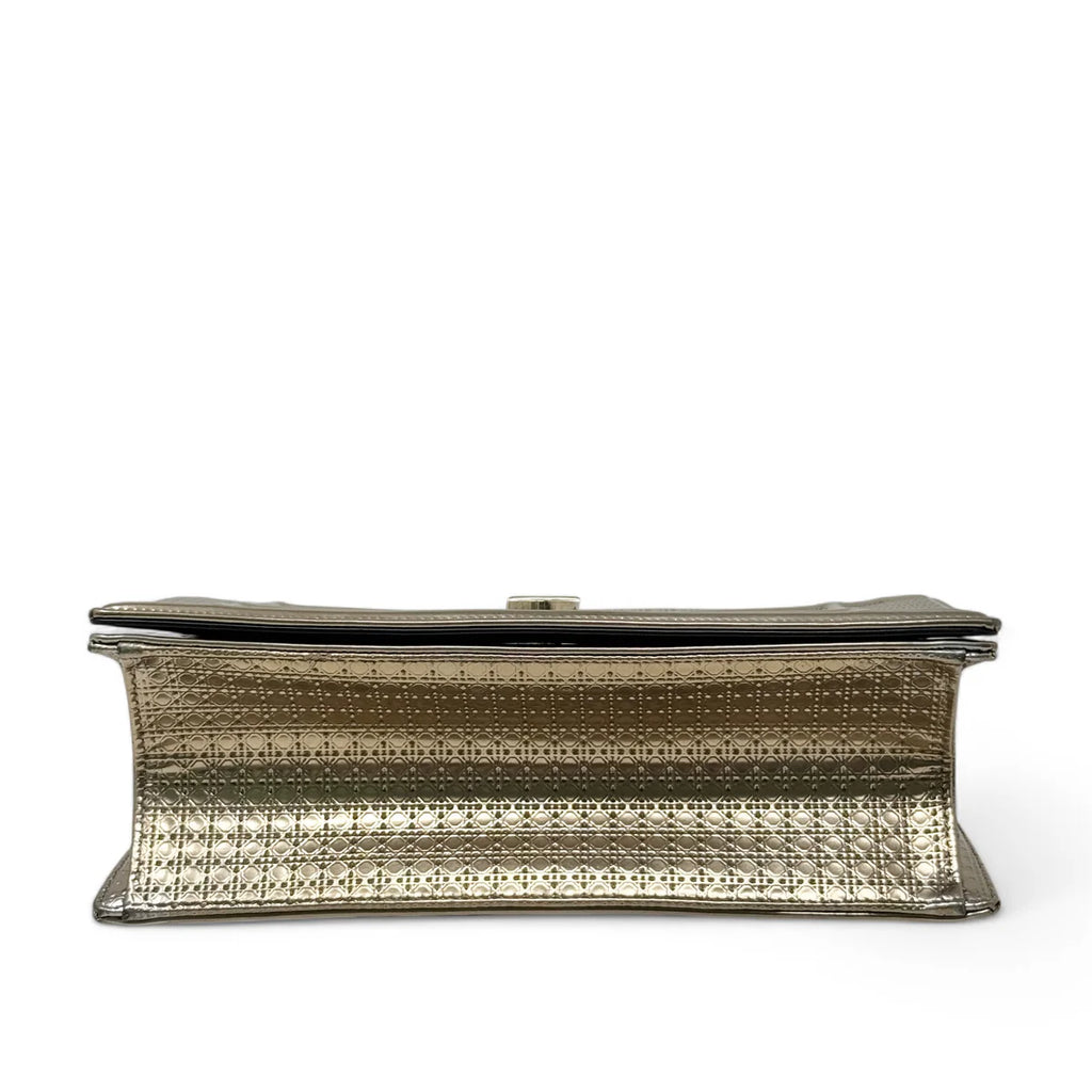 Dior Gold Medium Diorama Flap Coeur Cult Core