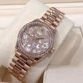 Rolex 18K Everose gold women watch 31 Everose Gold Coeur Cult Core