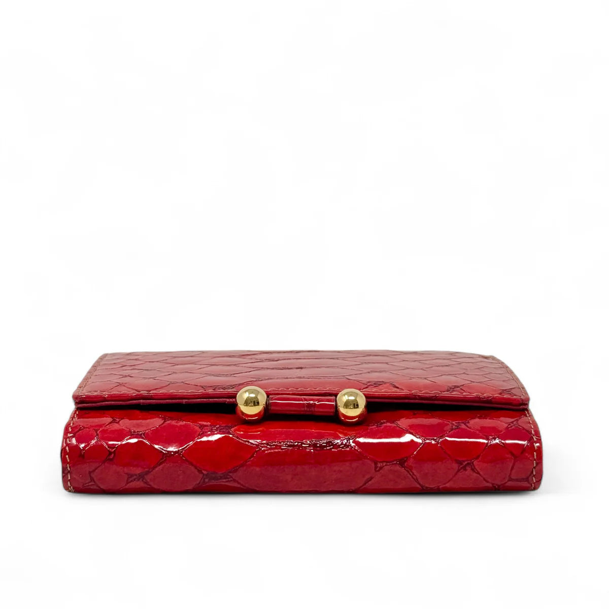 MCM Red Python Wallet on Chain Coeur Cult Core
