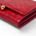 MCM Red Python Wallet on Chain Coeur Cult Core