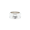18k White Gold Wide Empreinte Ring