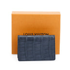 2020 Black Crocodilien Mat Pocket Organizer w/ Box