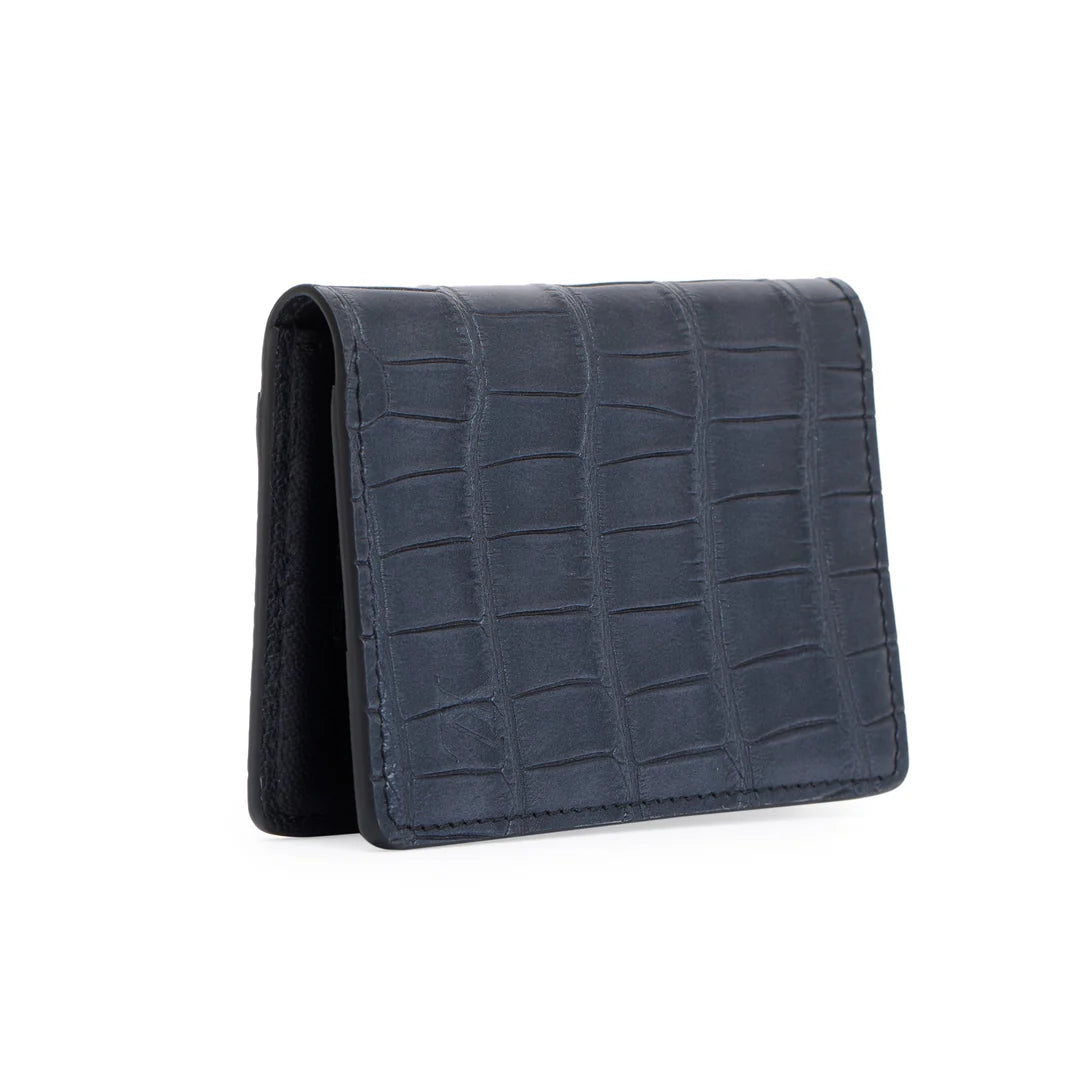 2020 Black Crocodilien Mat Pocket Organizer w/ Box