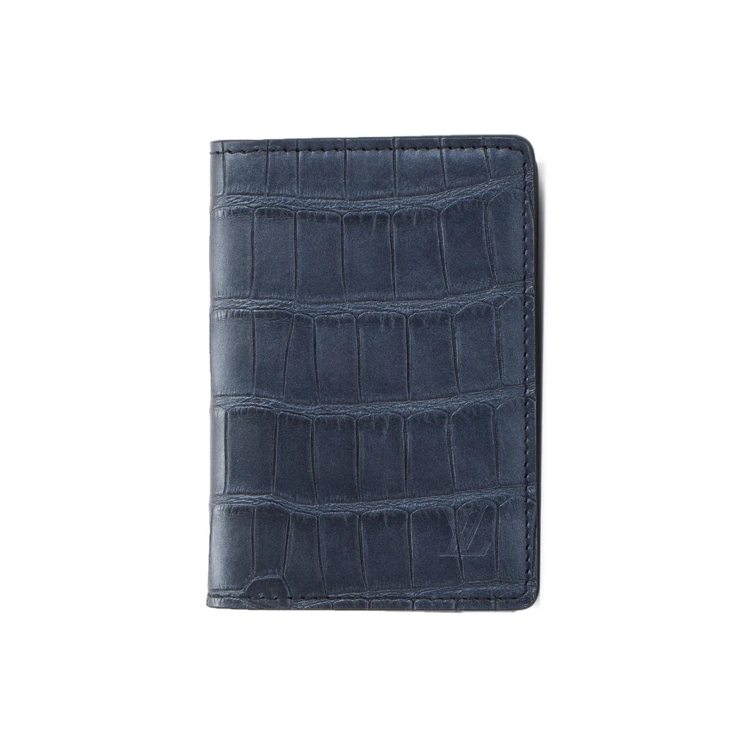 2020 Black Crocodilien Mat Pocket Organizer w/ Box