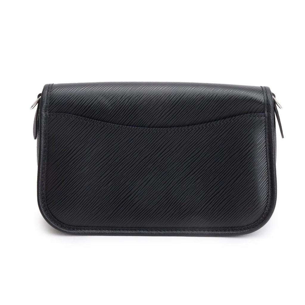 2022 Black Epi Leather Buci Bag