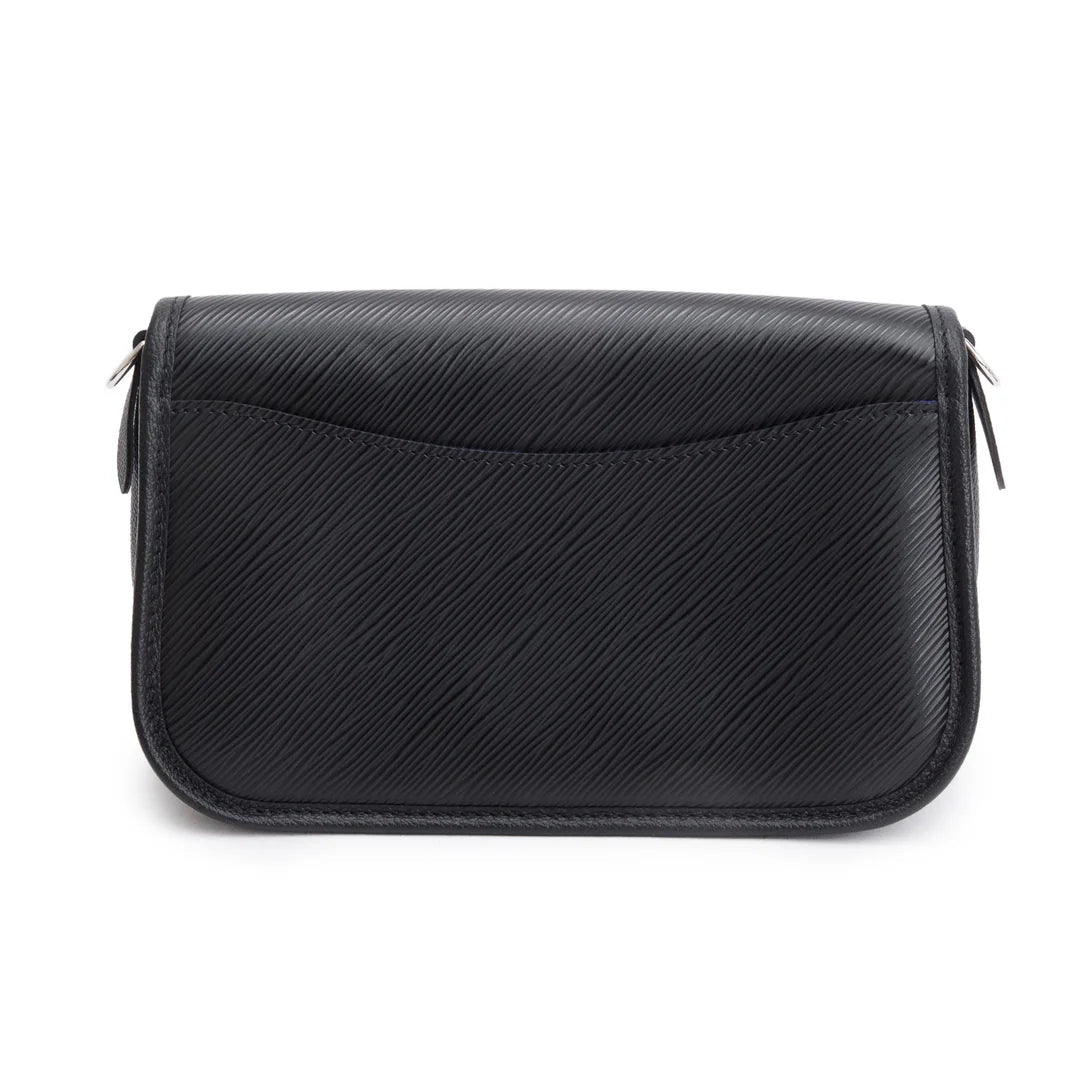 2022 Black Epi Leather Buci Bag