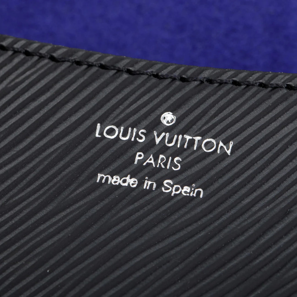 2022 Black Epi Leather Buci Bag