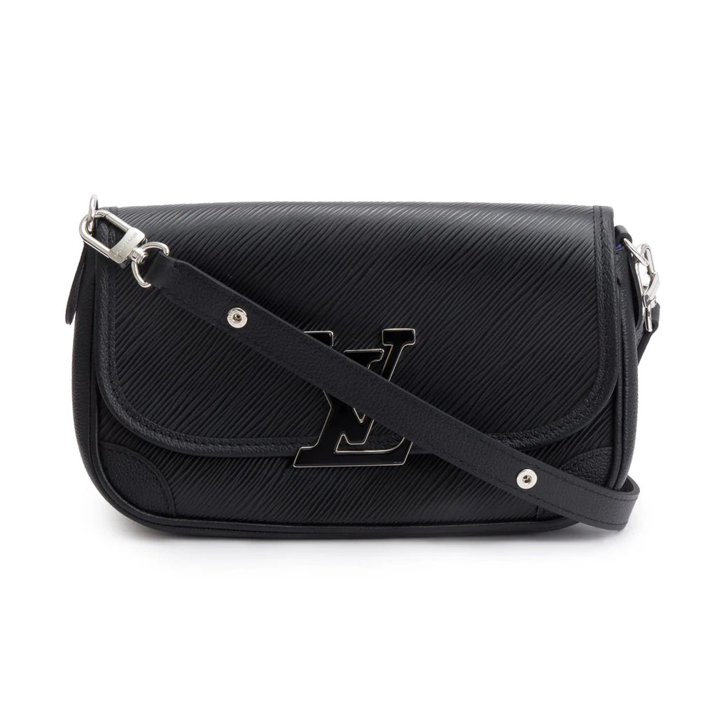 2022 Black Epi Leather Buci Bag