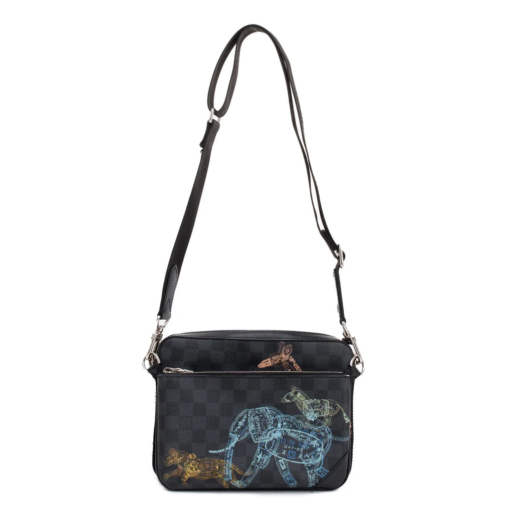 2022 Damier Graphite Wild Animals Trio Messenger Bag