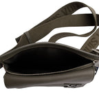 2022 Green Grained Calfskin Aerogram Takeoff Sling Bag w/ Box