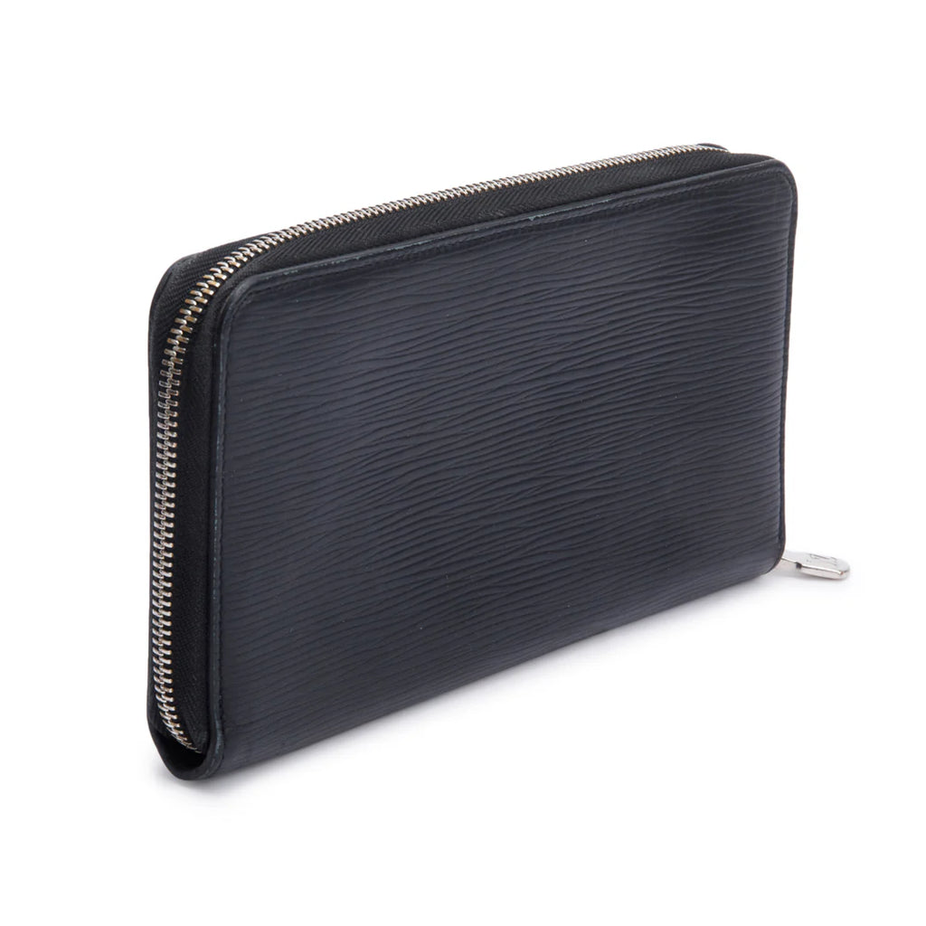 Black Epi Leather Zippy Organizer Wallet