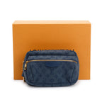 Denim Monogram Outdoor Bumbag w/ Box