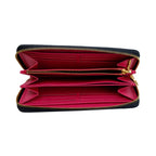 Giant Midnight Fuchsia Monogram Spring in the City Zippy Wallet w/ Box