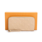 Monogram Empreinte Leather Zippy Wallet w/ Box