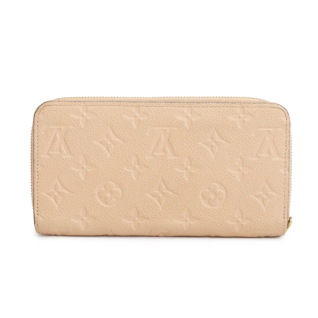 Monogram Empreinte Leather Zippy Wallet w/ Box