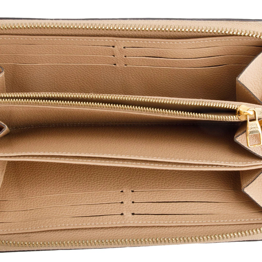 Monogram Empreinte Leather Zippy Wallet w/ Box