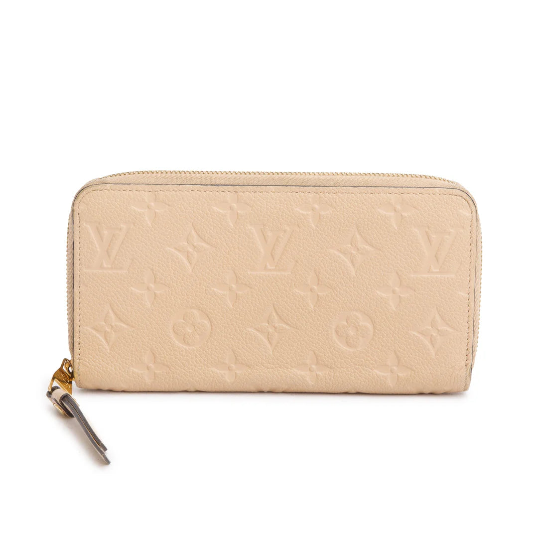 Monogram Empreinte Leather Zippy Wallet w/ Box