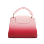 Pink Ombre Calfskin Leather Capucines BB w/ Strap