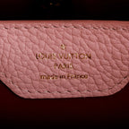 Pink Ombre Calfskin Leather Capucines BB w/ Strap