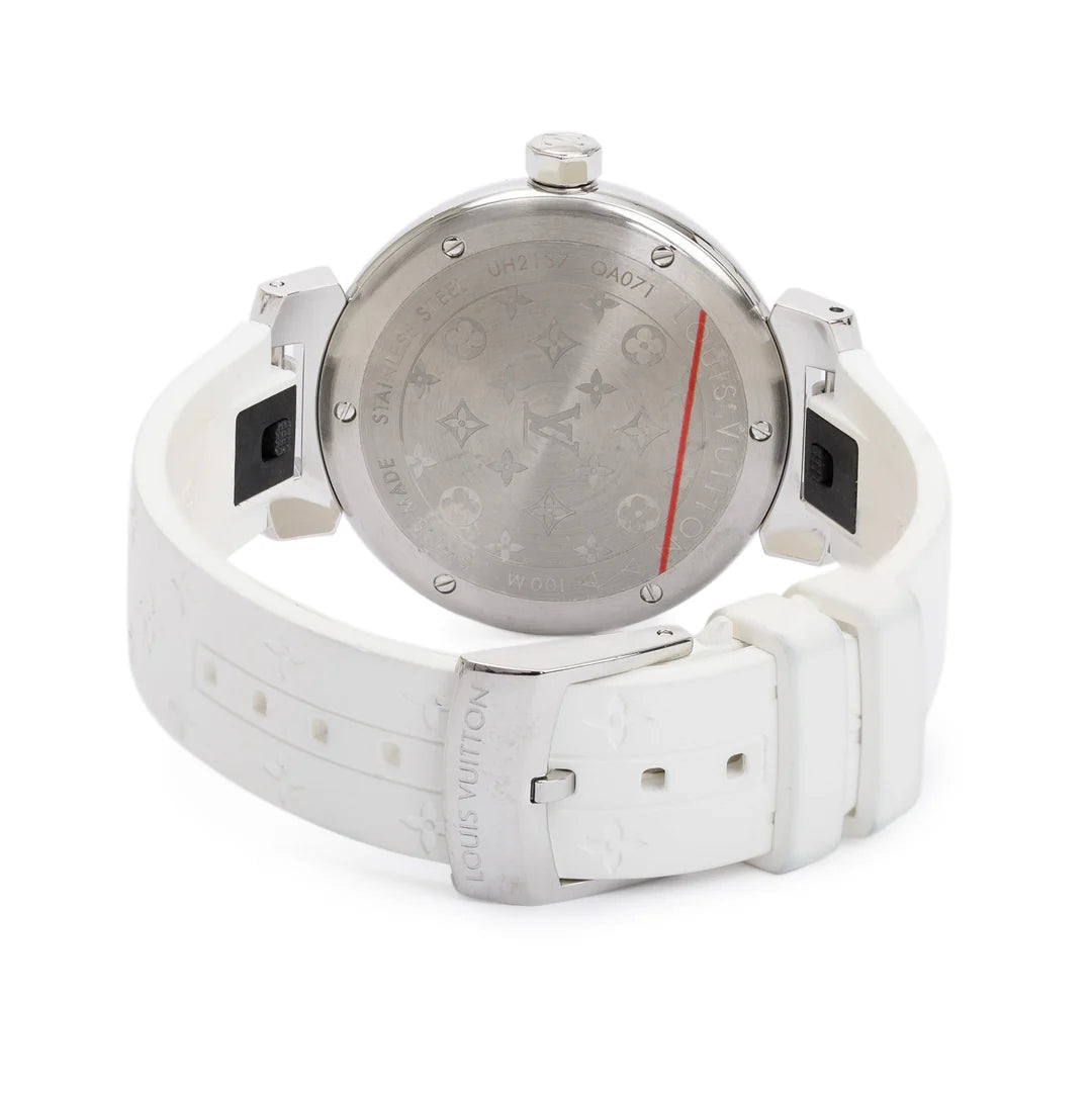Stainless Steel Tambour 34 MM Watch