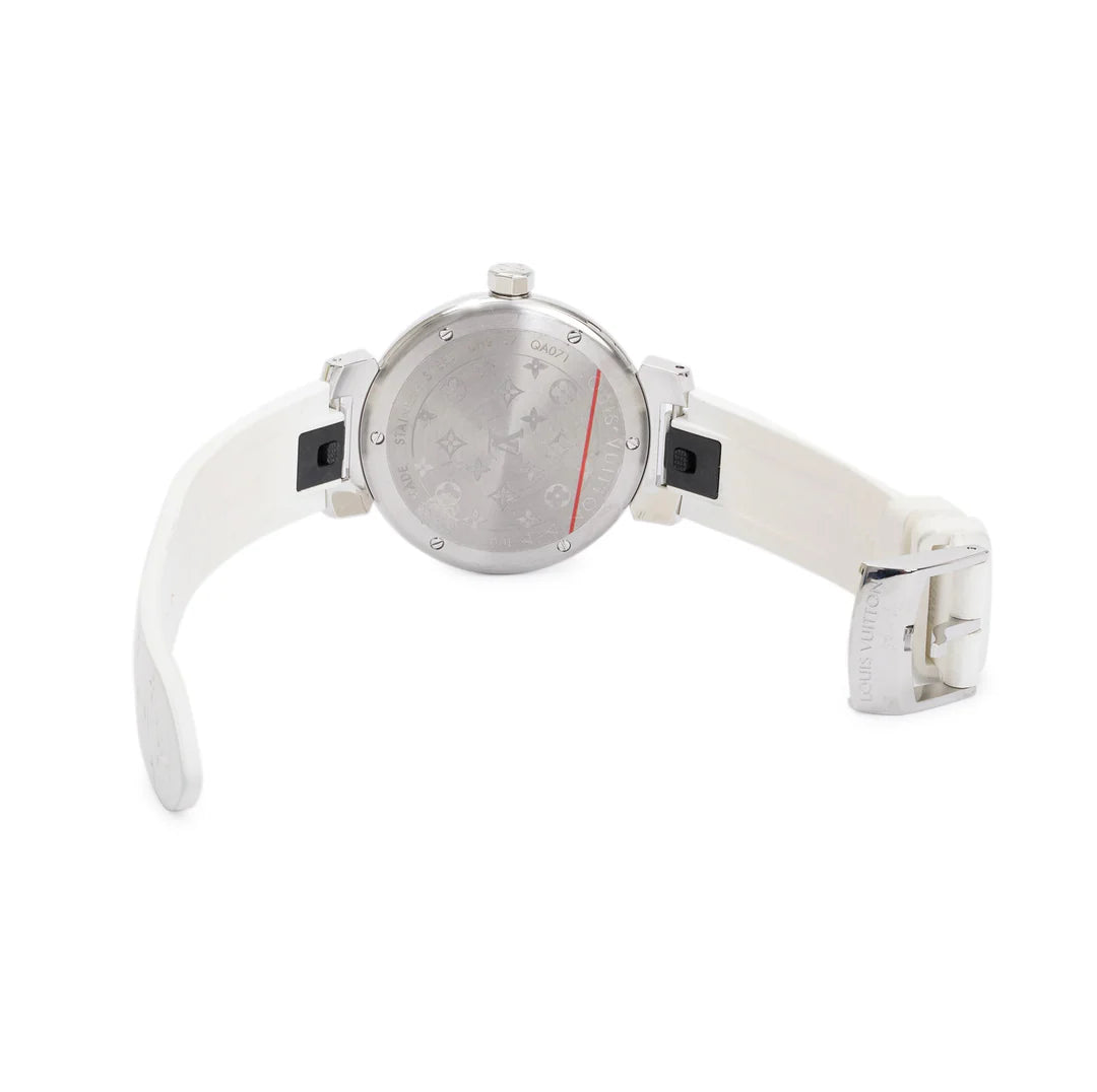 Stainless Steel Tambour 34 MM Watch