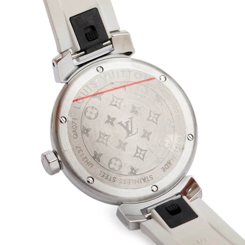 Stainless Steel Tambour 34 MM Watch