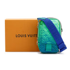 Taurillon Monogram Illusion Double Phone Pouch with box