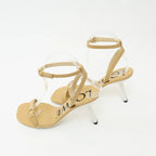 Loewe Tan Petal Leather Sandals Size 36 Coeur Cult Core