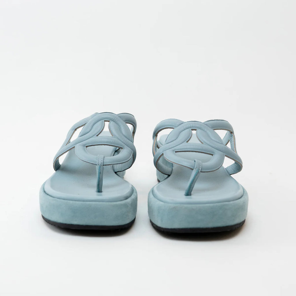 Hermes Veil D'eau Nappa Leather Chaine d'Ancre Gypsy Sandals Size 36 Coeur Cult Core