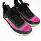 Pre-Loved Chanel™ Multicolor Suede Sneakers Size 36 Coeur Cult Core