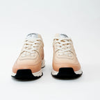 Pre-Loved Chanel™ Peach Gradient Smooth Leather Sneakers Size 37 Coeur Cult Core