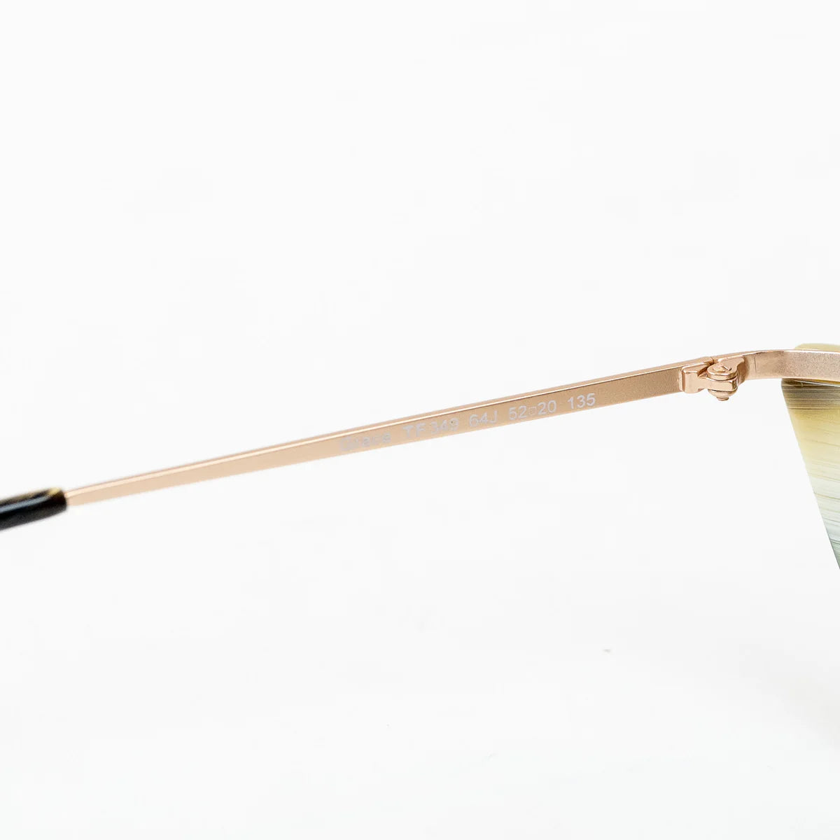 Tom Ford Rose Gold Black/White/Olive Frame Cateye Grace Sunglasses Coeur Cult Core