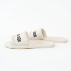 Christian Dior White Lambskin Embossed Every-D Slide Size 36 Coeur Cult Core