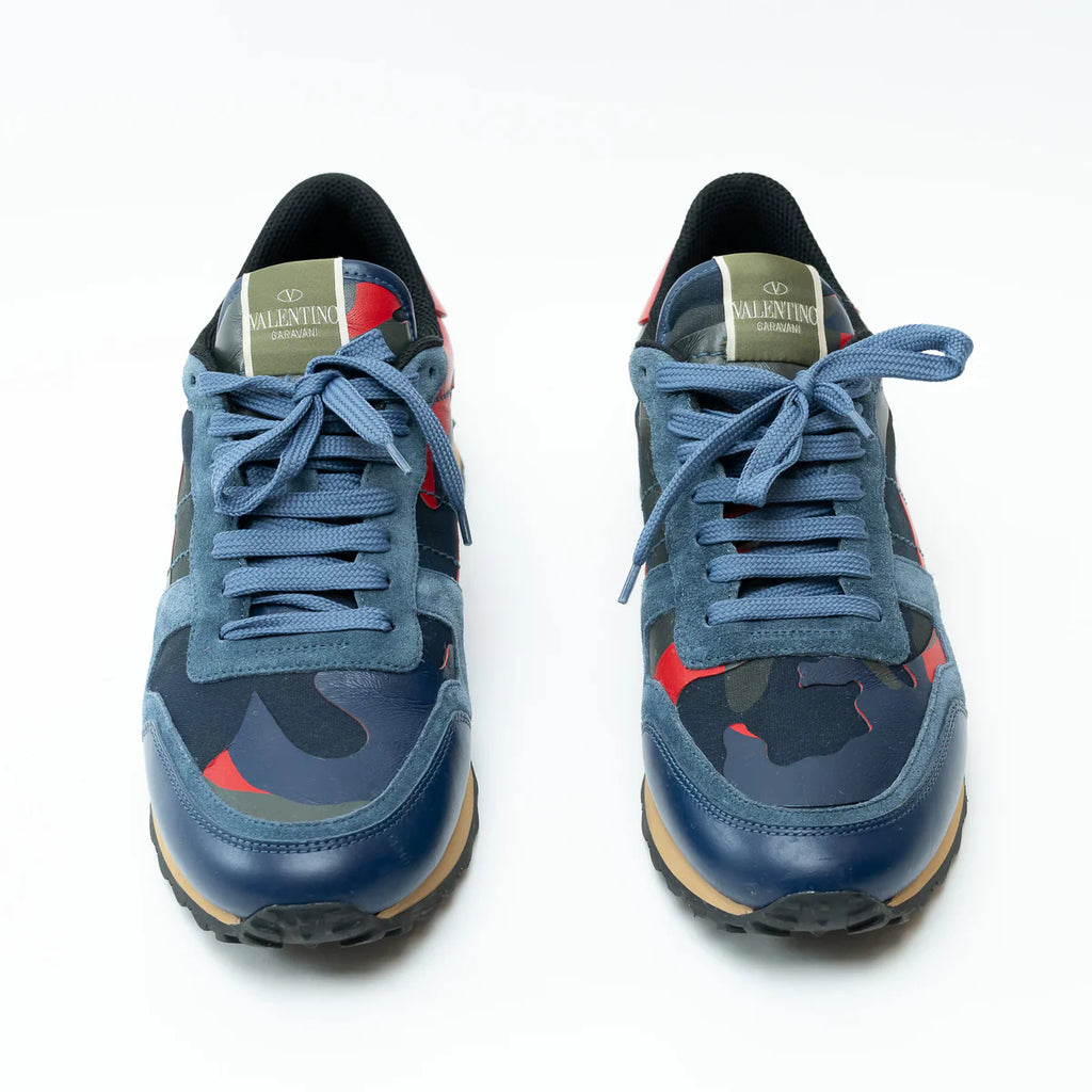 Valentino RockRunner Low-Top Sneaker Size 43 Coeur Cult Core