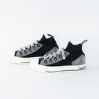 Black Cotton Knit Walk'n'Dior Sneakers Size 37/38