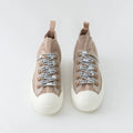 Tan Cotton Knit Walk'n'Dior Sneakers Size 37/39