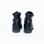 Coco Neige" Black Leather Winter Boots Size 38