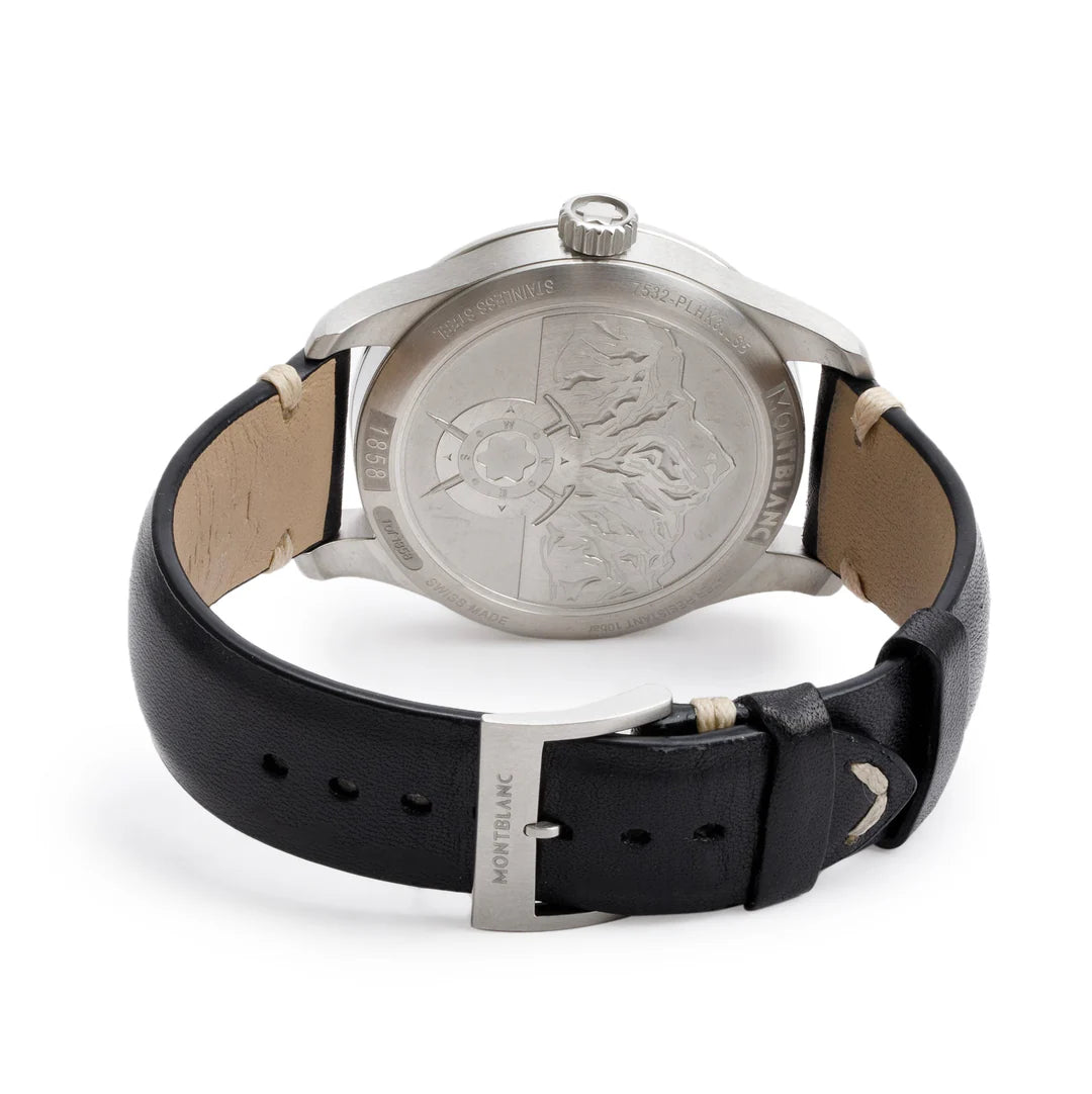 Stainless Steel 1858 40 MM Automatic Watch w/ Box &amp; Papers