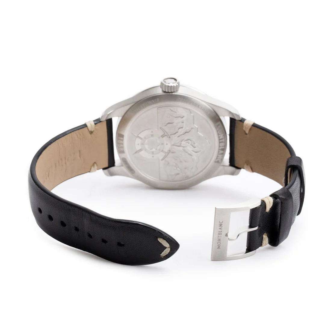 Stainless Steel 1858 40 MM Automatic Watch w/ Box &amp; Papers