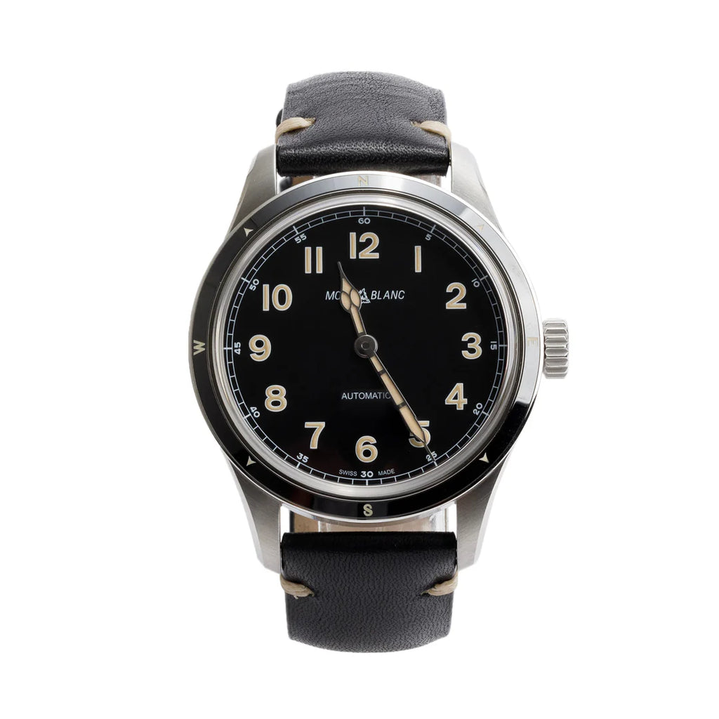 Stainless Steel 1858 40 MM Automatic Watch w/ Box &amp; Papers